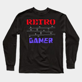 Retro Gamer Long Sleeve T-Shirt